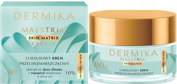 Dermika Maestria Luksusowy Krem Przeciwstarzeniowy Przeciwzmarszczkowy 80+