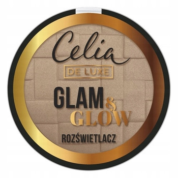 Celia De Luxe Glam Glow Rozświetlacz 106 Gold