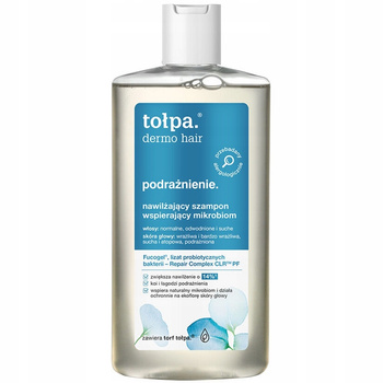 Tołpa Dermo Hair Podrażnienie Nawilżający Szampon Do Włosów Suchych 250ml