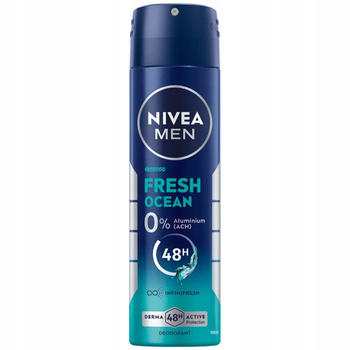 Nivea Men Fresh Ocean 48H Antyperspirant Męski Odświeżający Spray 150ml