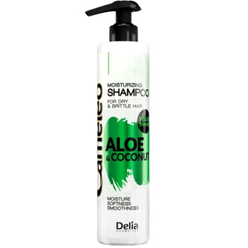 Delia Cameleo Aloes Kokos Nawilżający Szampon Do Włosów Suchych 250ml