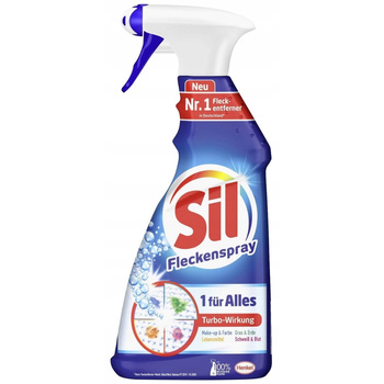 Sil Turbo Uniwersalny Odplamiacz Do Wszystkich Tkanin Ubrań w Sprayu 500ml