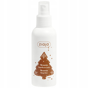Ziaja Brownie Świąteczna Mocno Aromatyczna Mgiełka Do Ciała Włosów 100ml