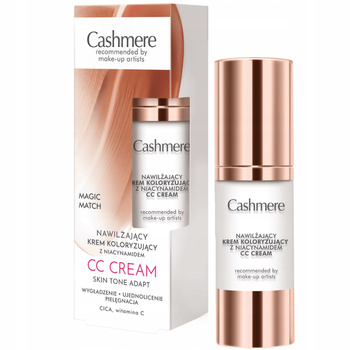 Cashmere CC Cream Nawil偶aj膮cy Koloryzuj膮cy Krem Do Twarzy Niacynamid 30ml