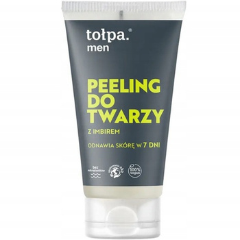 Tołpa Men Oczyszczający Peeling Do Twarzy Dla Mężczyzn z Imbirem 150ml