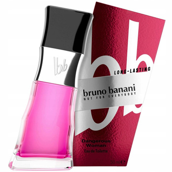 Bruno Banani Dangerous Woman EDT Woda Toaletowa Damska Kwiatowa Kokos 50ml