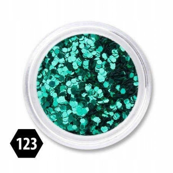 Efekt Plastry Miodu Na Paznokcie Morski Turkus 123