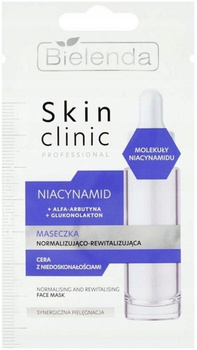 Bielenda Skin Clinic Maseczka Niacynamid Normalizuj膮co-Rewitalizuj膮ca 8g