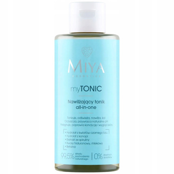 Miya myTONIC All In One Kojąco Nawilżający Tonik Do Twarzy Czarny Bez 150ml