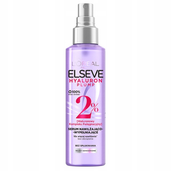 Loreal Elseve Hyaluron 2% Nawilżające Wypełniające Serum Do Włosów 150ml