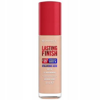 Rimmel Lasting Finish 35HR Nawilżający Podkład Do Twarzy 010 Rose Ivory