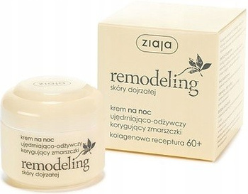 Ziaja Remodeling Krem Do Twarzy Na Noc 60+ 50ml