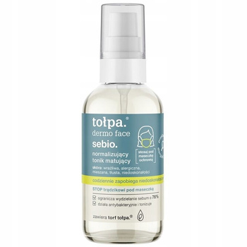 Tołpa Dermo Face Sebio. Normalizujący Tonik Do Twarzy Matujący Oczyszczający 100ml