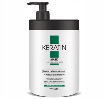 Prosalon Keratin Intensywnie Odbudowująca Maska Do Włosów z Keratyną 1000ml