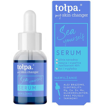 Tołpa My Skin Changer Sea Yourself Kojąco Nawilżające Serum Do Twarzy 30ml