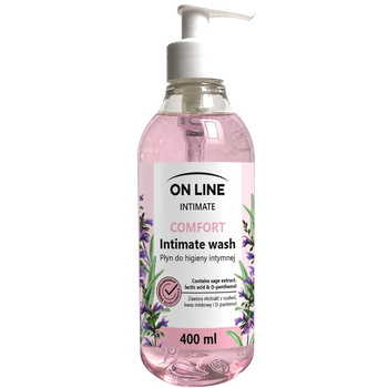 On Line Intimate Comfort Płyn Do Higieny Intymnej Szałwia D-pantenol 400ml