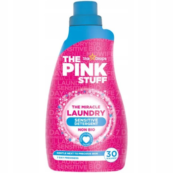 The Pink Stuff Sensitive Detergent Płyn Do Prania Białego Kolorowego 960ml