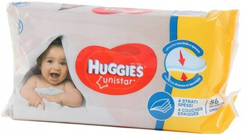 Huggies Chusteczki Nawilżane Dzieci Unistar 56 szt