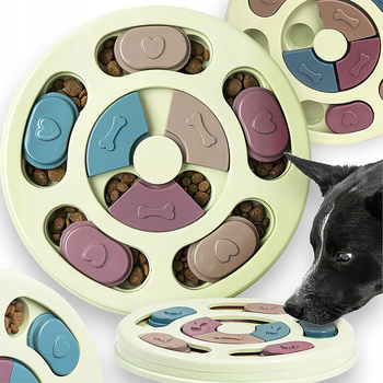 Pupilo Miska Zabawka Gra Edukacyjna Dla Zwierząt Nauka Jedzenia Na Przysmaki