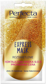 Perfecta Beauty Maska Koktajlowa Rozświetlenie