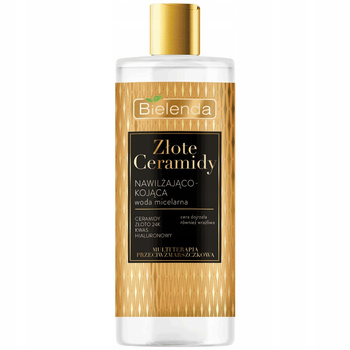 Bielenda Złote Ceramidy Kojąca Woda Micelarna Do Demakijażu Twarzy 500ml