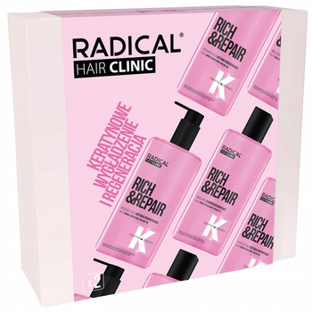 Radical Hair Clinic Zestaw Prezentowy z Kosmetykami Dla Kobiet Do Włosów