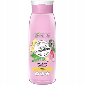 Bielenda Vegan Smoothie Silnie Odżywczy Balsam Do Ciała Arbuz i Banan 400ml