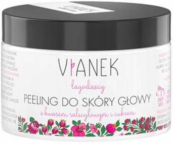 Vianek Łagodzący Peeling do Skóry Głowy z Kwasem Salicylowym i Cukrem 150ml