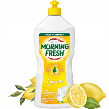 Morning Fresh Lemon Skoncentrowany Płyn Do Mycia Naczyń Cytrynowy 900ml