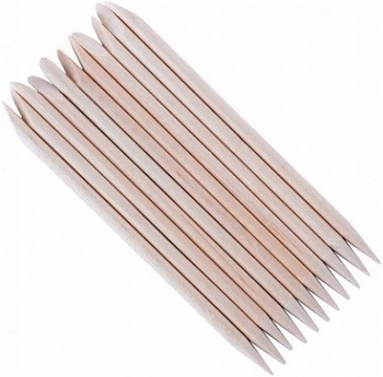 eVanda Patyczki Drewniane Do Manicure i Pedicure 10 sztuk