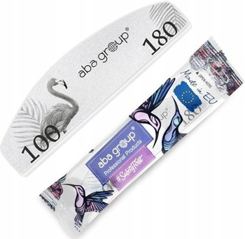 Aba Group Mini Pilnik Do Paznokci   Łódka 100/180