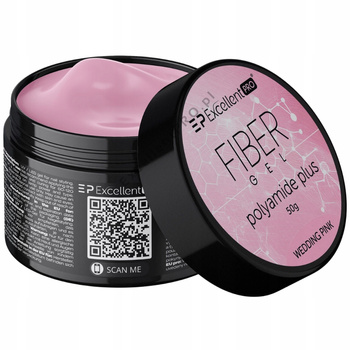 Excellent PRO Fiber Gel Polyamide Plus 呕el Do Paznokci Wedding Pink 50g