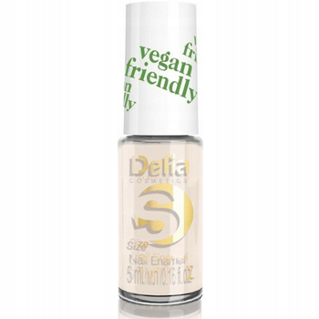 Delia Lakier Do Paznokci Klasyczny Wegański Kremowy Beż Nr 203 SweetHeart