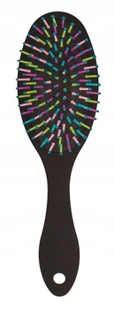 Intervion Szczotka Do Włosów Duża Owalna Kolorowe Szpilki