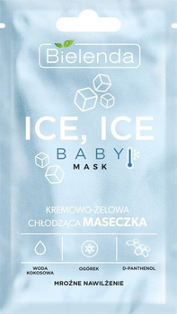 Bielenda Ice Ice Kremowo żelowa chłodząca maseczka