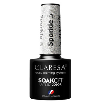 Claresa Lakier Hybrydowy Sparkle 5 5g