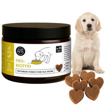 Wow Pets Przysmaki Dla Psa Suplement Diety Probiotyki Układ Pokarmowy 100g