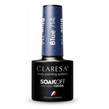 Claresa Lakier Hybrydowy Blue 714 5g