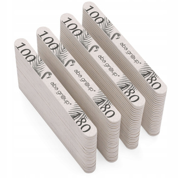 Aba Group Pilnik Do Paznokci Prosty Slim 100/180 100 Sztuk