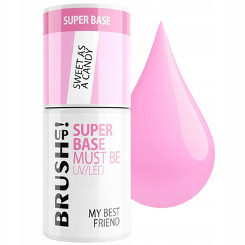 Brush Up By Maxineczka Super Base Bezkwasowa Baza Hybrydowa Sweet Candy 5g