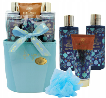 Aurora Elegance Zestaw Prezentowy 5 Kosmetyków w Kosmetyczce Jaśmin