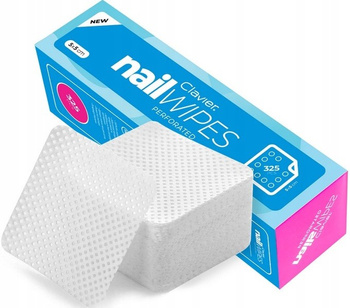 Clavier Waciki Bezpyłowe Cleaner Nail Wipes 500szt