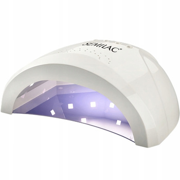 Semilac Lampa Do Paznokci Manicure UV LED 24W/48 30 Diod z Wentylatorem