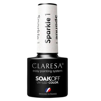 Claresa Lakier Hybrydowy Sparkle 1 5g