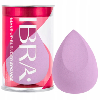 Ibra Blender Sponge Miękka Gąbeczka Ścięta Gąbka Do Makijażu Fioletowa