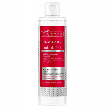 Bielenda Kolagenowy Stymulator Młodości Wygładzający Tonik Do Twarzy 200ml