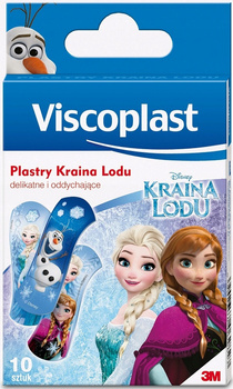 Viscoplast Zestaw 10 Plastrów 3M Kraina Lodu