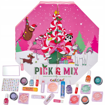 Technic Chit Chat Kalendarz Adwentowy z 24 Kosmetykami Dla Dzieci Dziewczyn