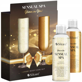 Silcare Luxury Body Care Set Zestaw Kosmetyków Perełki i Żel Do Kąpieli