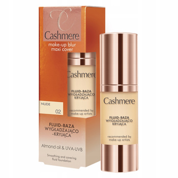 Cashmere Blur Maxi Fluid Baza Pod Makijaż Wygładzająco Kryjąca 02 Nude